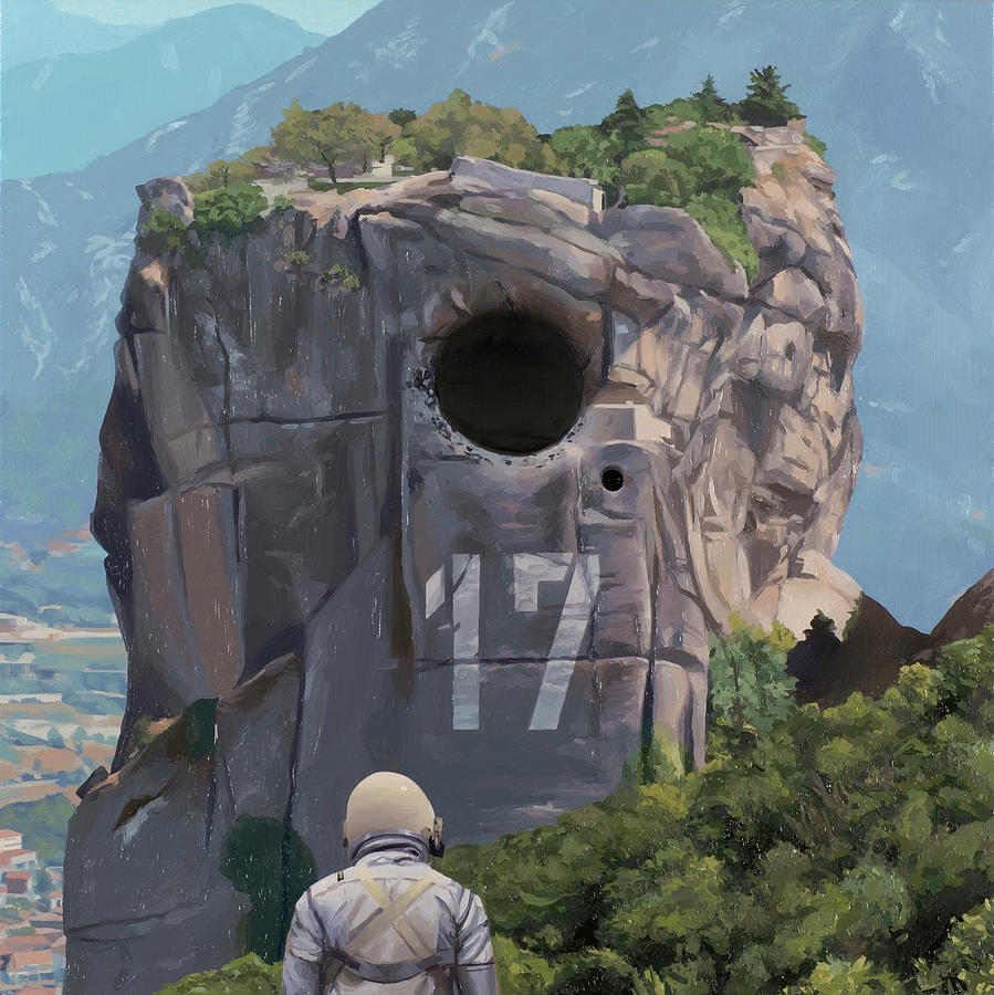 Space Painting - Number 17 by Scott Listfield
