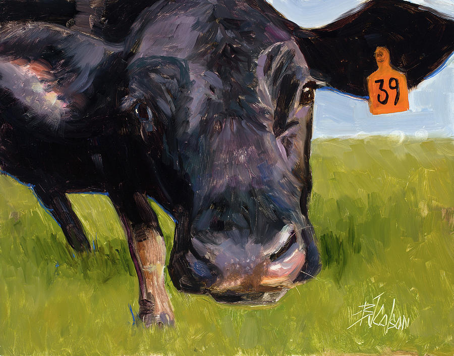 Number 39 is so Fine Painting by Billie Colson