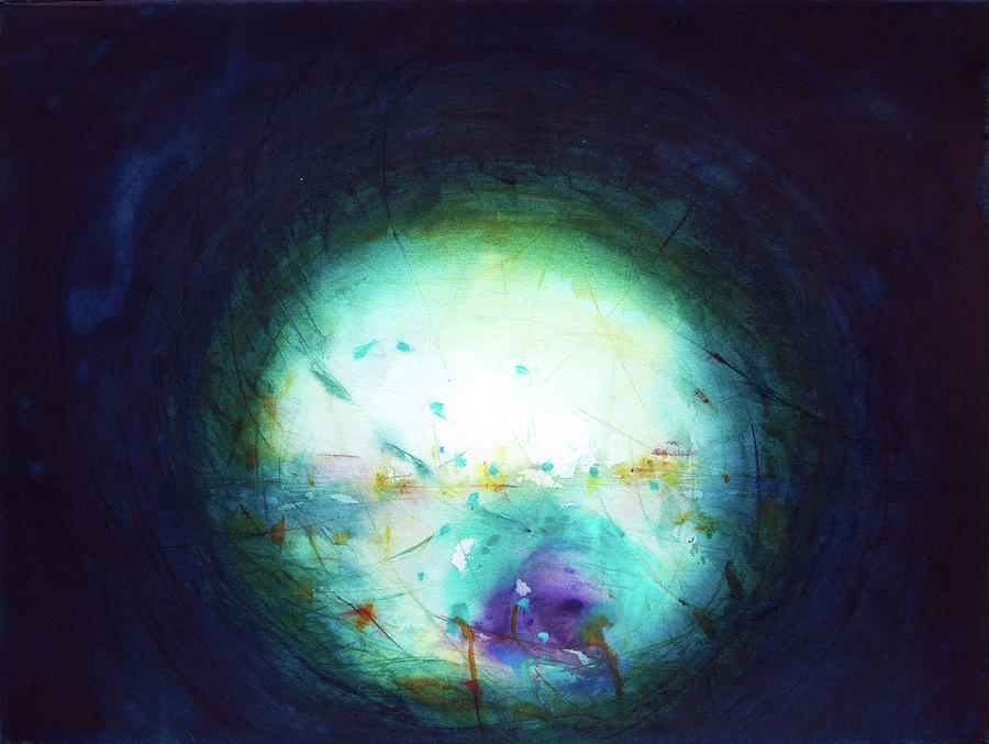 Nunc In Oculo Sinistro 3 Painting by Petra Rau Nunc In Oculo Sinistro 3 Painting by Petra Rau