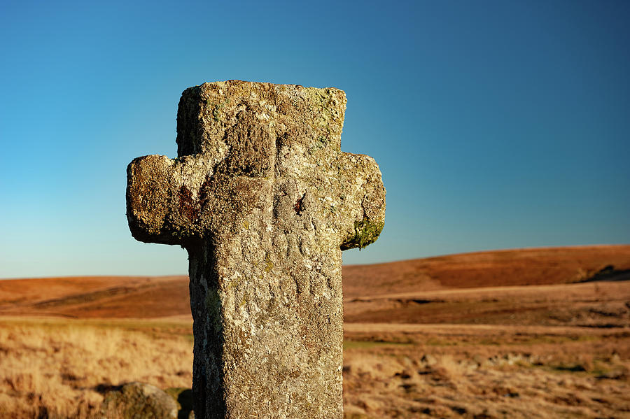 Nuns Cross Dartmoor ii Photograph by Helen Jackson