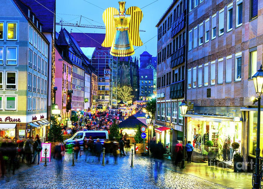 Nuremberg Christmas Angel in Germany Photograph by John Rizzuto