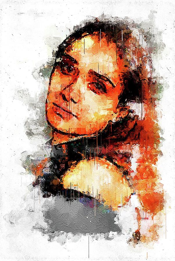 Nuria Vega Digital Art by Walter Florine Pixels