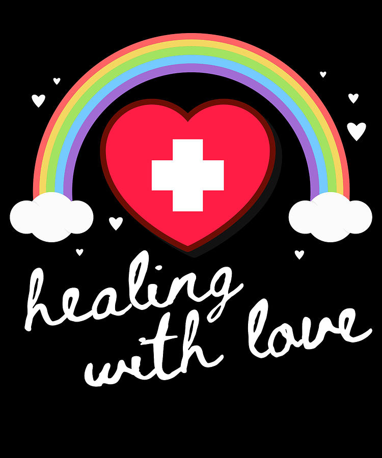 Nurse Healing With Love Digital Art by Flippin Sweet Gear
