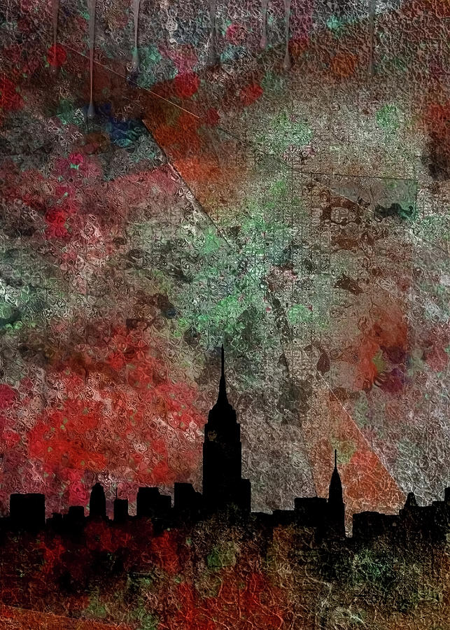 NY Abstract Digital Art by Bruce Rolff
