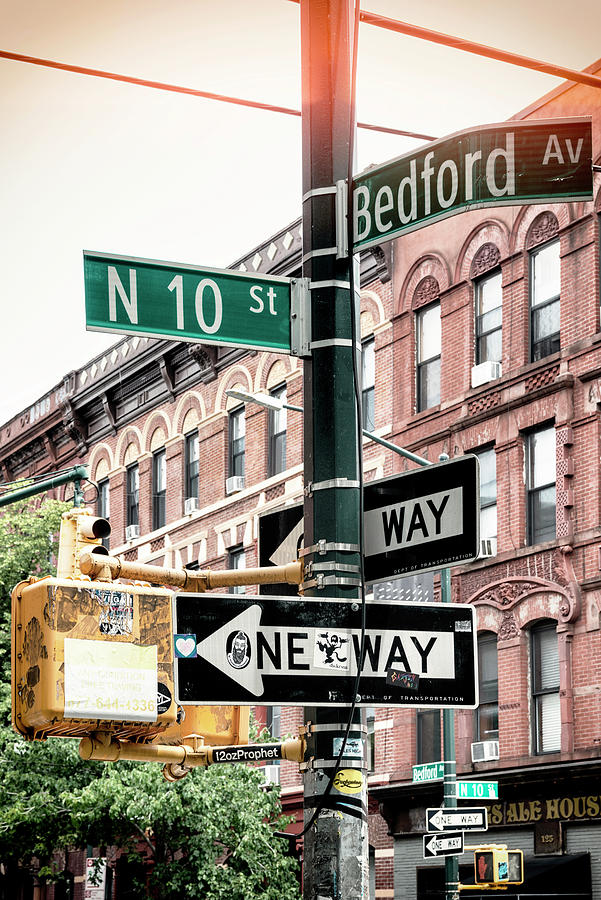NY CITY - Brooklyn One Way Photograph by Philippe HUGONNARD