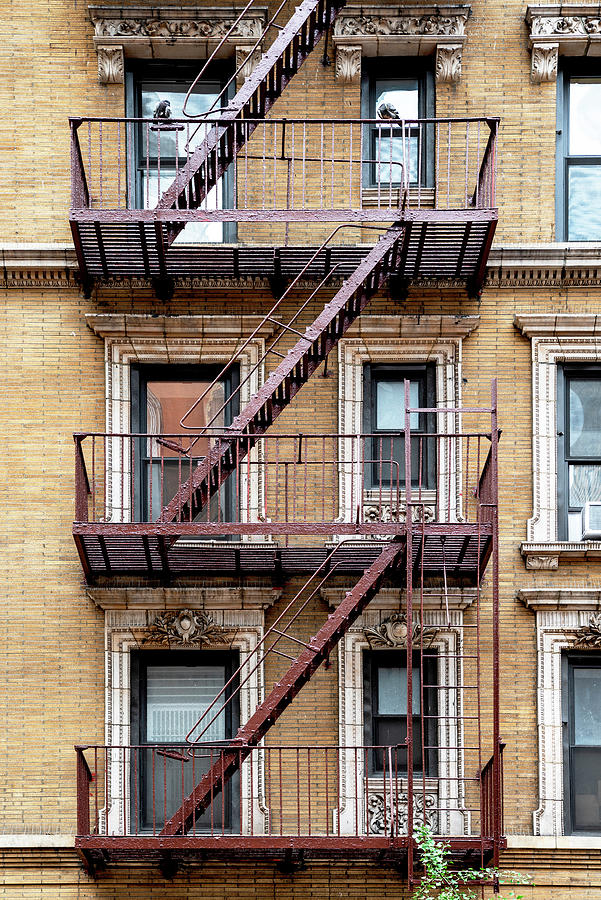 NY CITY - Emergency Stairs Photograph by Philippe HUGONNARD - Fine Art ...