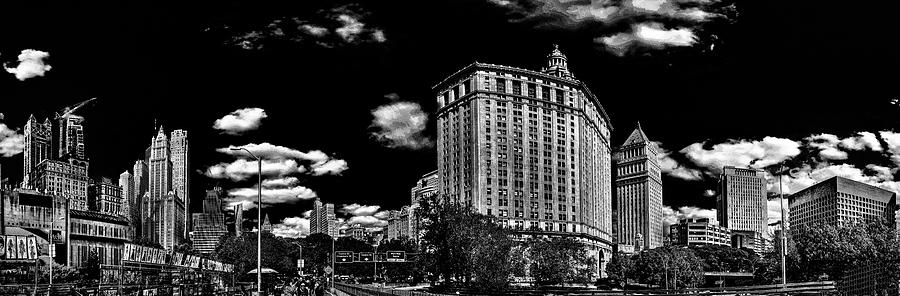 Manhattan Municipal Building Stitched Panorama Photograph by Agustin Uzarraga