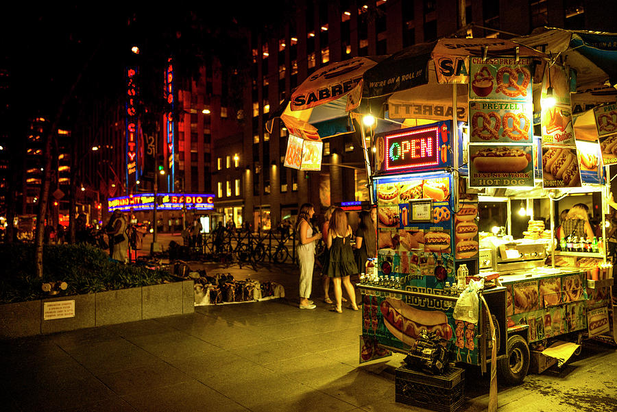 NY CITY - New York Hot Dog Photograph by Philippe HUGONNARD