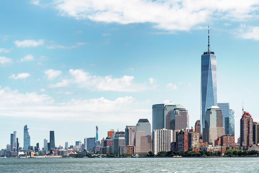 NY CITY - Skyscrapers Skyline Photograph by Philippe HUGONNARD