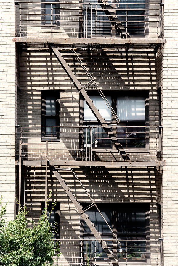 NY CITY - Striped Facade Photograph by Philippe HUGONNARD