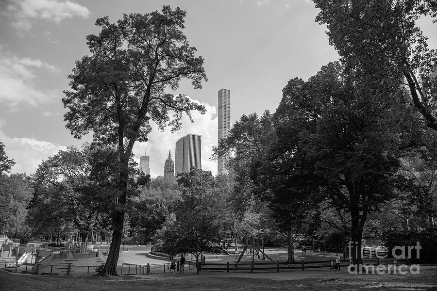NY skyline from Central Park Photograph by FineArtRoyal Joshua Mimbs