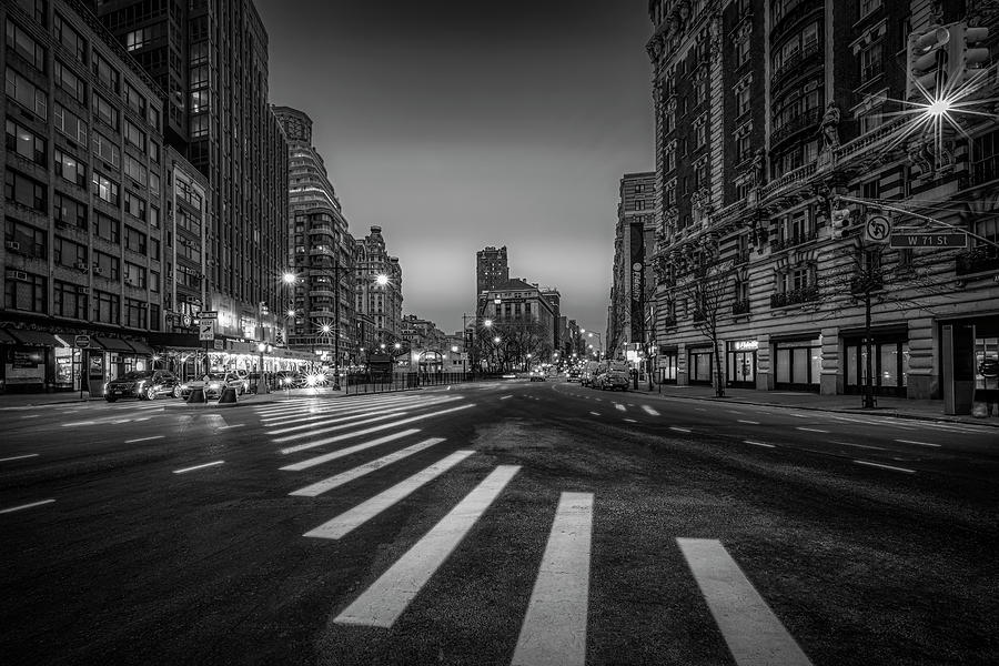 NYC 72nd St Broadway Subway Station BW Photograph by Susan Candelario
