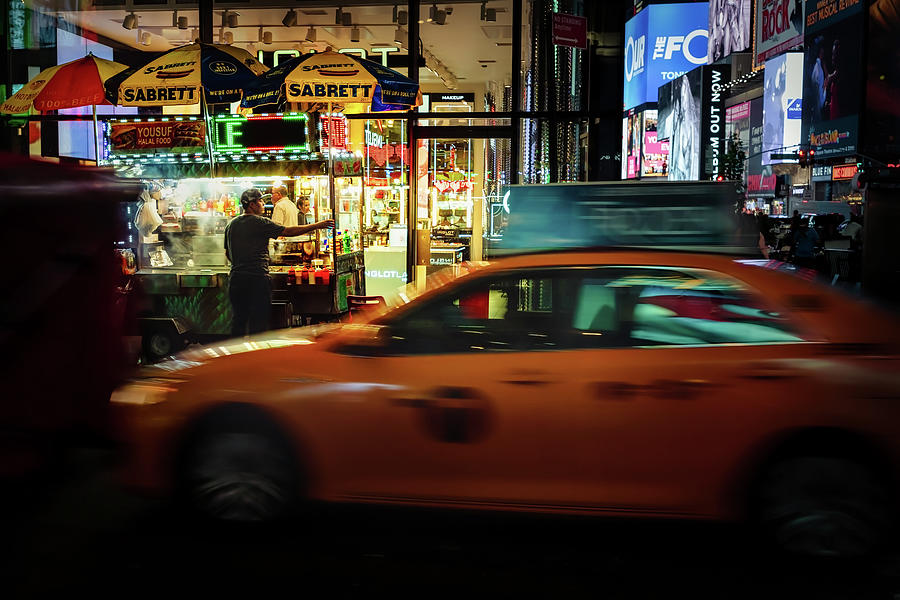 NYC at Night Photograph by Bill Chizek