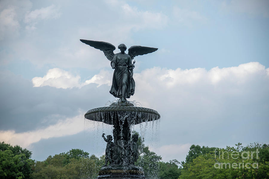 NYC Central Park Angel Photograph by FineArtRoyal Joshua Mimbs