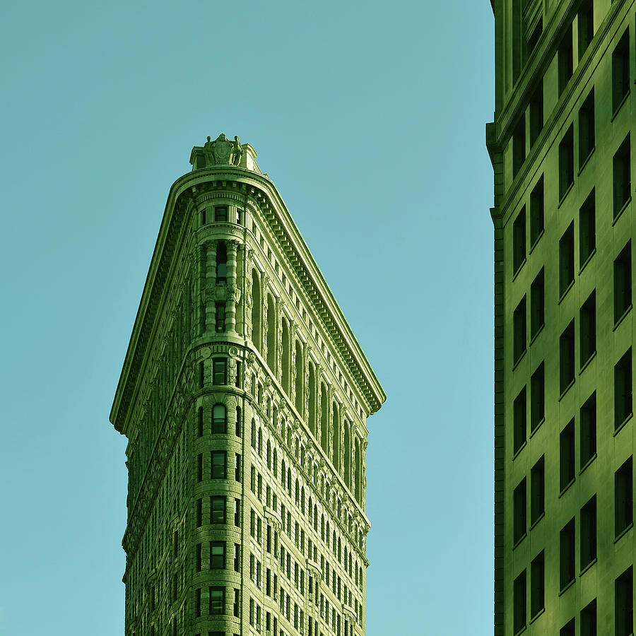 NYC Flat Iron Building Art  Photograph by Laura Fasulo