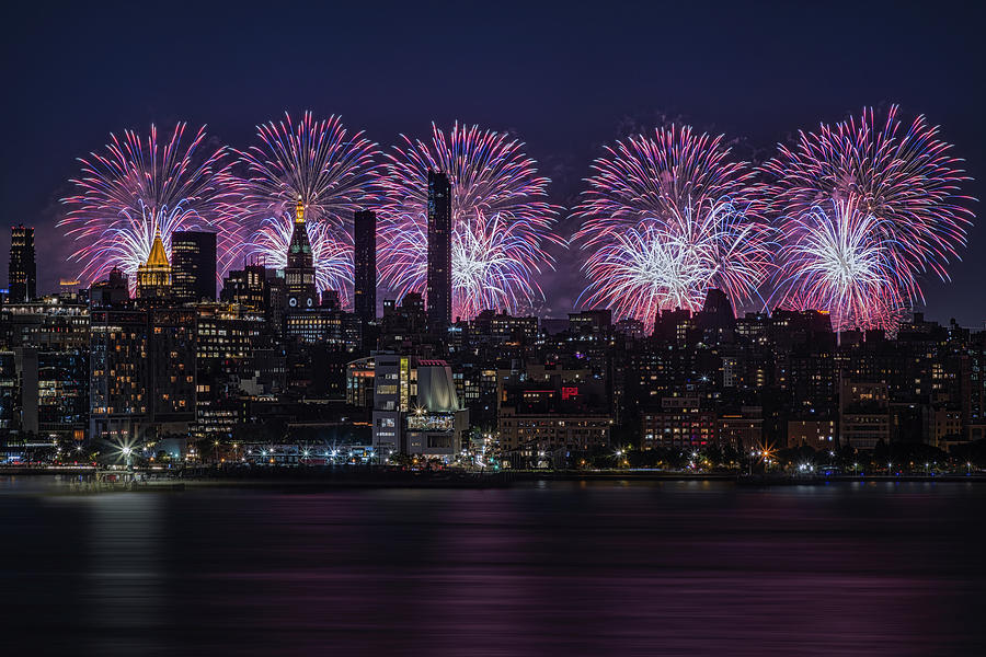 NYC Fourth of July  Photograph by Susan Candelario