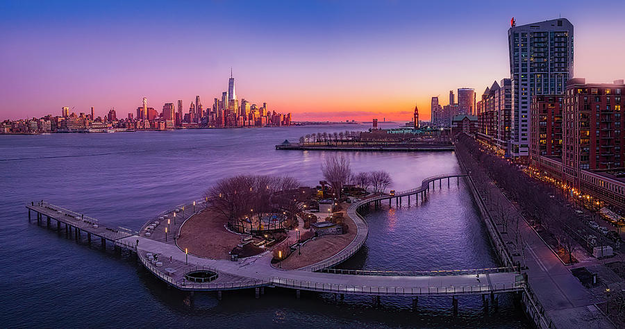 NYC NJ Skylines Photograph by Susan Candelario