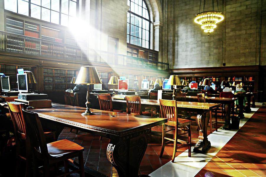 NYC Public Library Photograph by Diana Angstadt