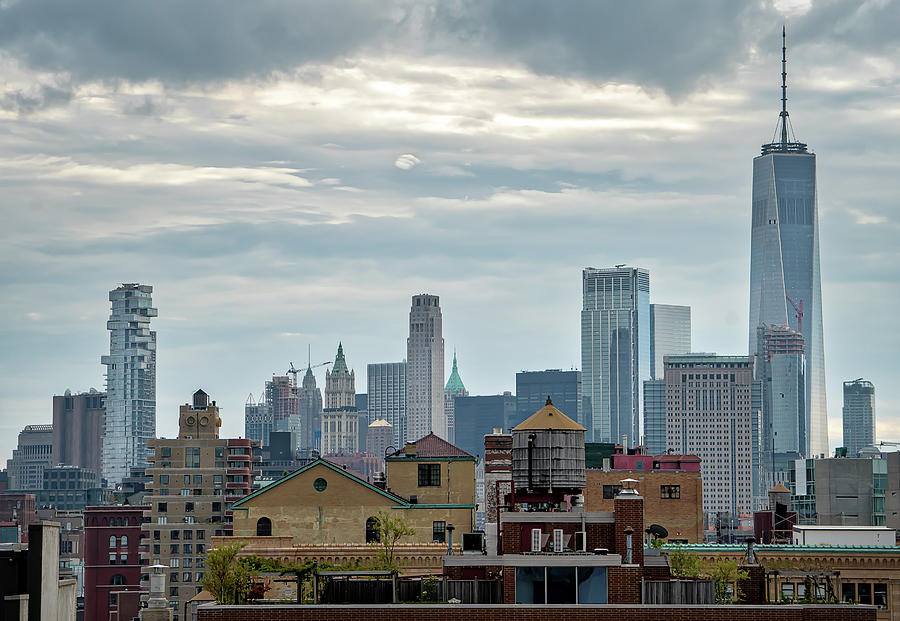 NYC Rooftops  Photograph by Sylvia Goldkranz