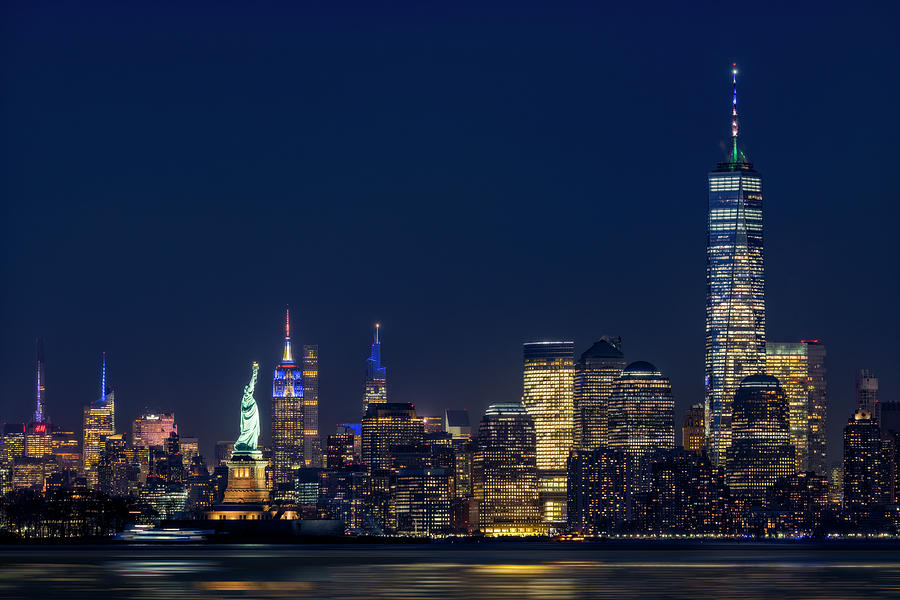 NYC Skyline Icons  Photograph by Susan Candelario