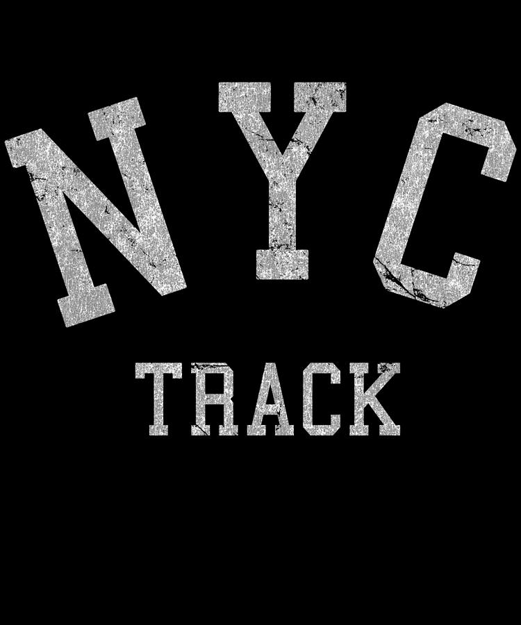 NYC Track Retro Digital Art by Flippin Sweet Gear