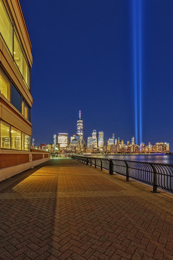 NYC Tribute In Light  Photograph by Susan Candelario