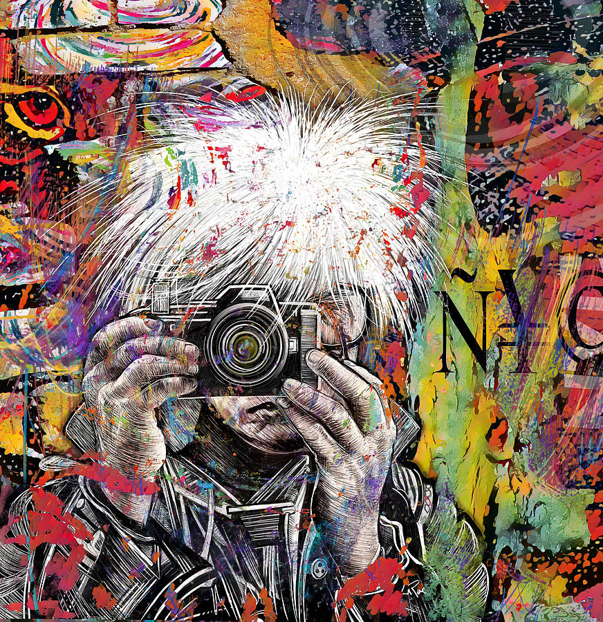 nYc Warhol Mixed Media by Doug LaRue