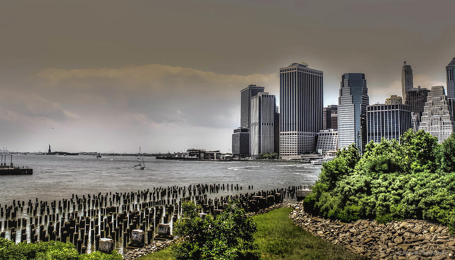 NYC Waters Edge Photograph by Debra Forand
