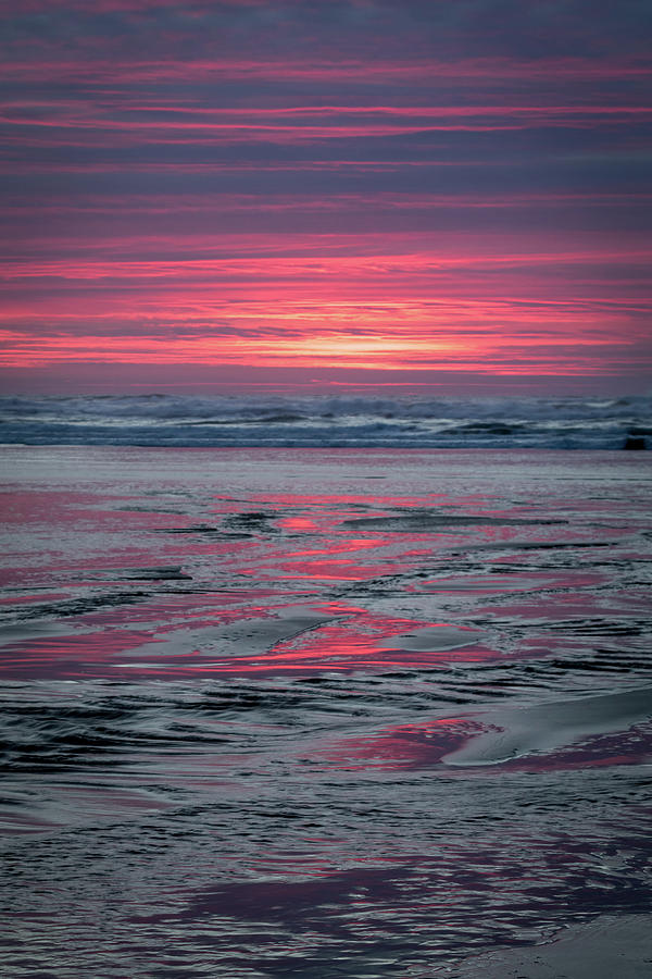 Nye Beach Sunset Photograph by Catherine Avilez