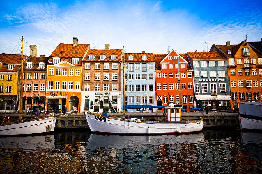 Nyhavn, colorful harbour of Copenhagen (Denmark) Photograph by Yoann JEZEQUEL Photography