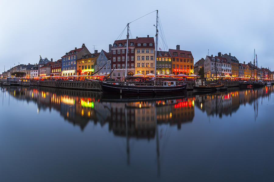 Nyhavn, Copenhagen Photograph by Nithi Asavapanumas