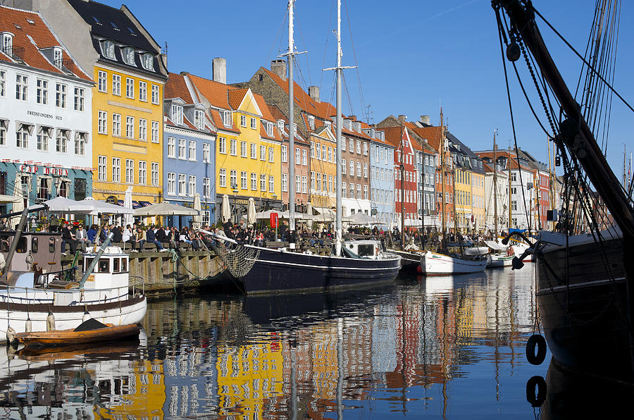 Nyhavn in Copenhagen Photograph by Keenpress
