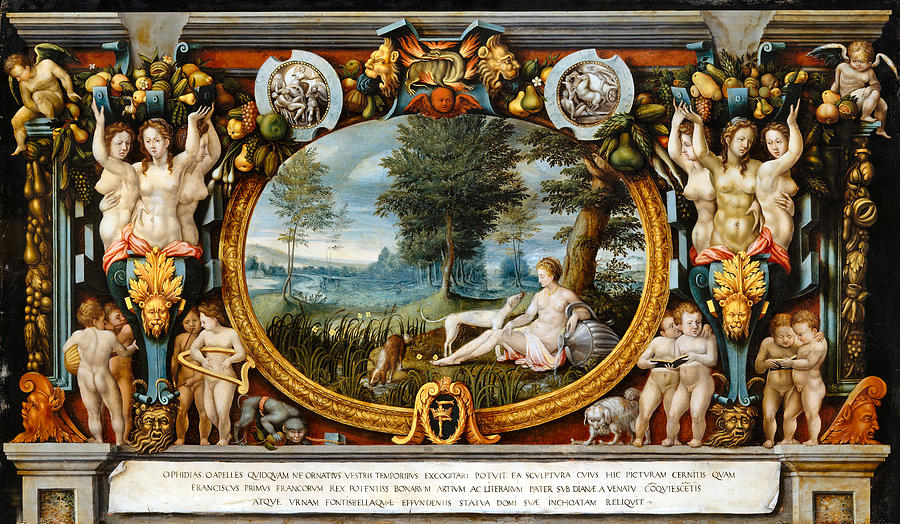 Nymph of Fontainebleau   Photograph by Benvenuto Cellini