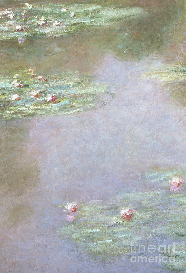 Nympheas, 1907 oil on canvas, Monet Painting by Claude Monet