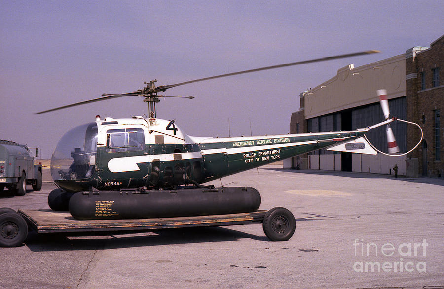NYPD old Bell Police Helicopter by Steven Spak