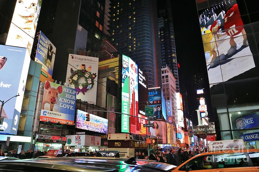 Nys Times Square Photograph
