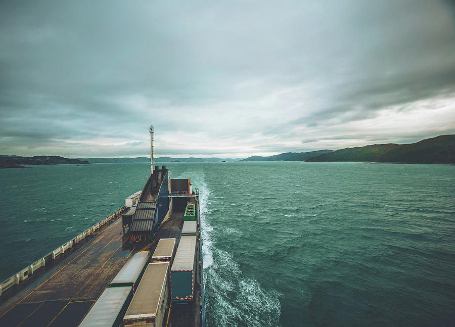 NZ Ferry Crossing Photograph by Nisah Cheatham