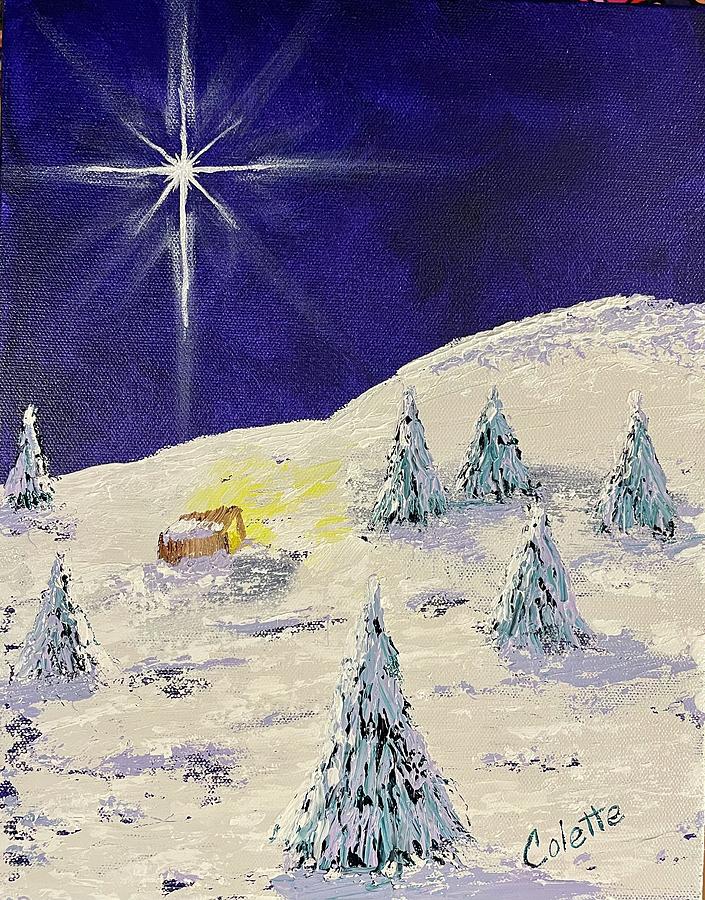 O Holy Night Painting by Colette Lee