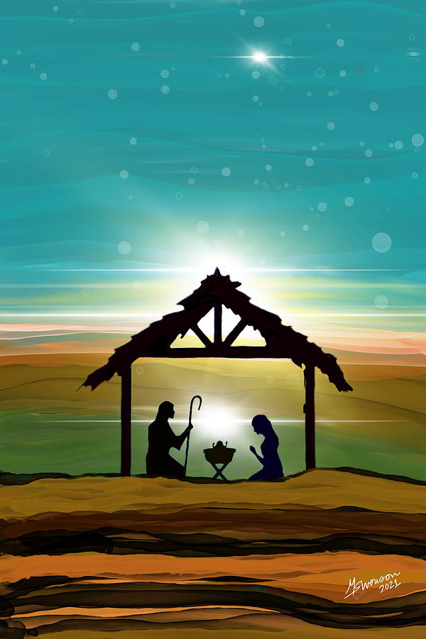 O Holy Night Digital Art by Michelle Swenson - Fine Art America