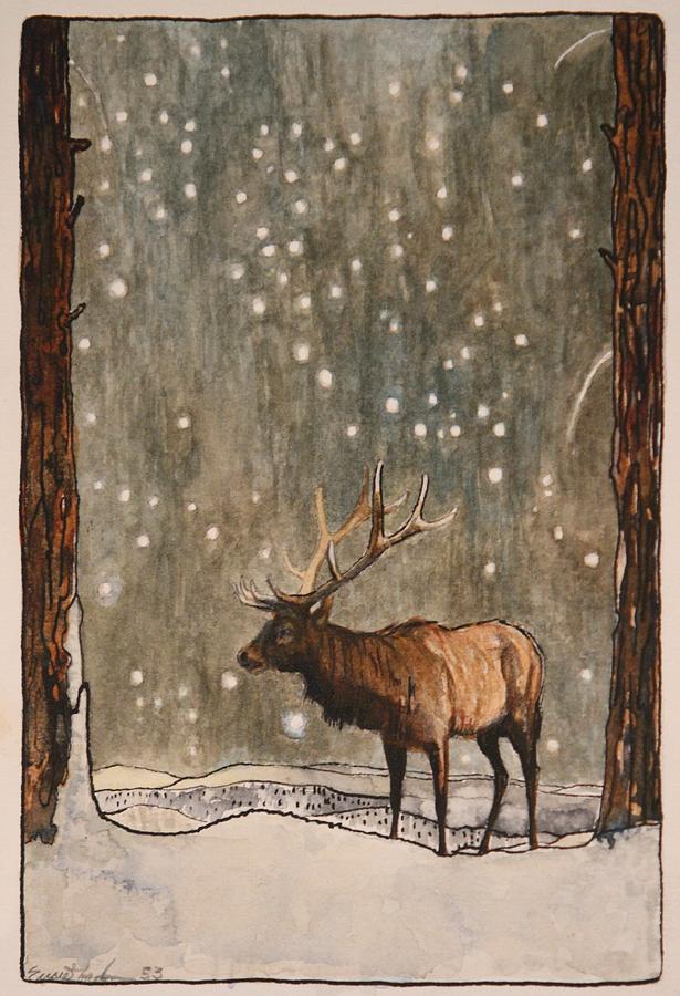 Christmas Painting - O Holy Night  by Susie Gordon