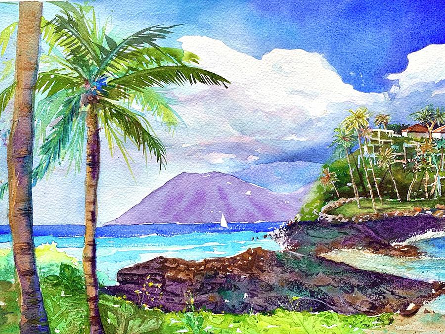 Oahu Painting by Cheryl Prather