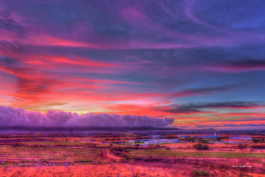 Oahu Hawaii A Mornings Glory Majestic Sunrise West Oahu Landscape ...