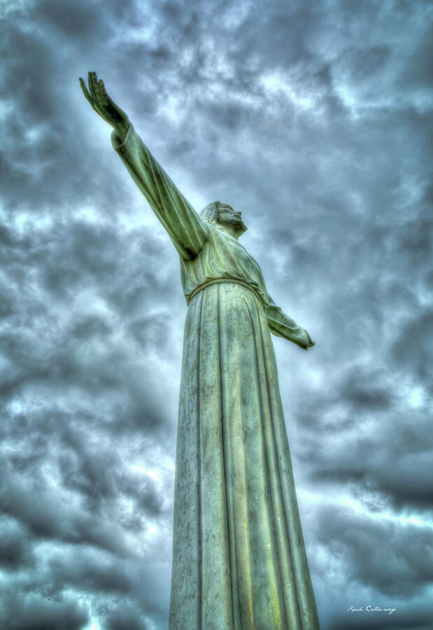Oahu Hawaii Jesus Christ Statue The Most High God Art  Photograph by Reid Callaway