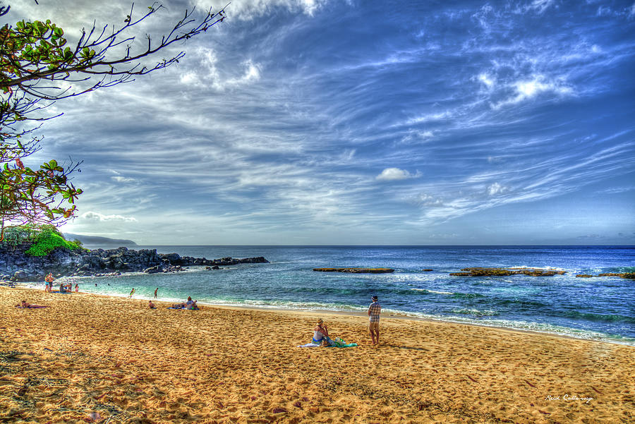 Oahu Hawaii Three Tables Beach Haleiwa North Shore Seascape Art