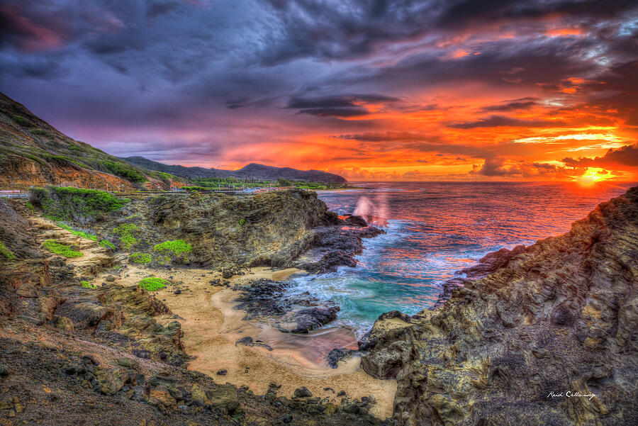 Oahu Hi From Here To Eternity Beach Sunrise Halona Cove Sandy Beach