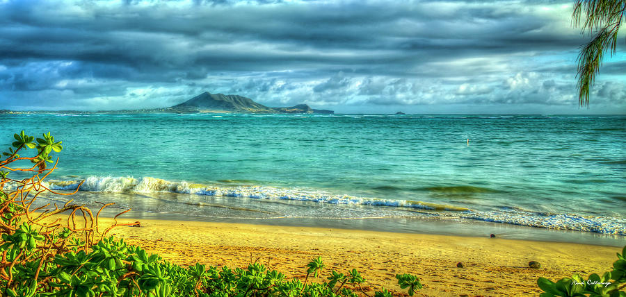 Oahu HI US Marine Corps Base Hawaii Mokapu Peninsula Landscape Seascape ...