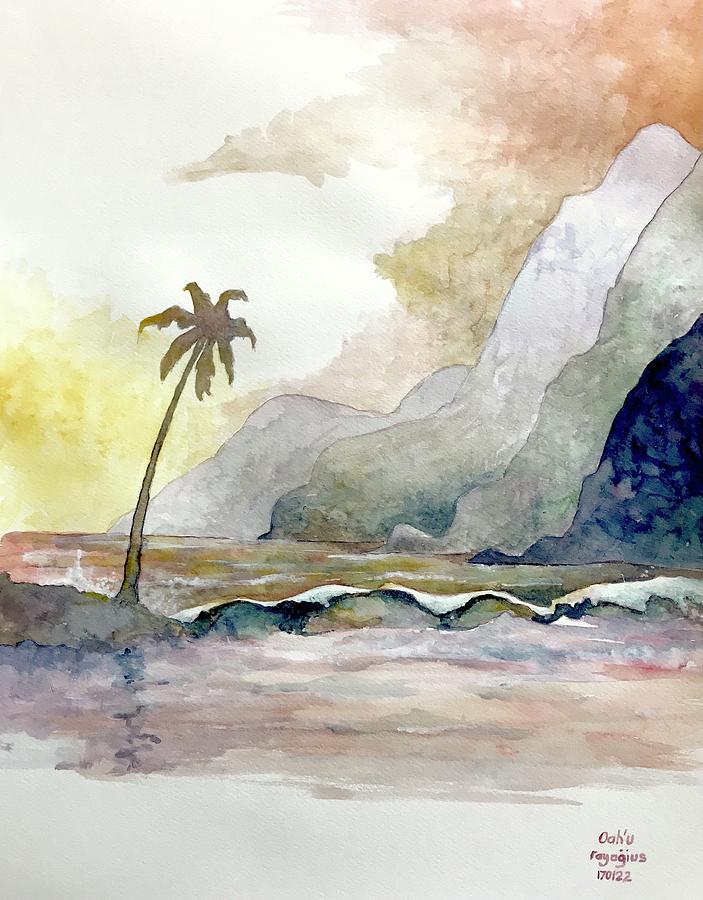 Oahu Painting by Ray Agius
