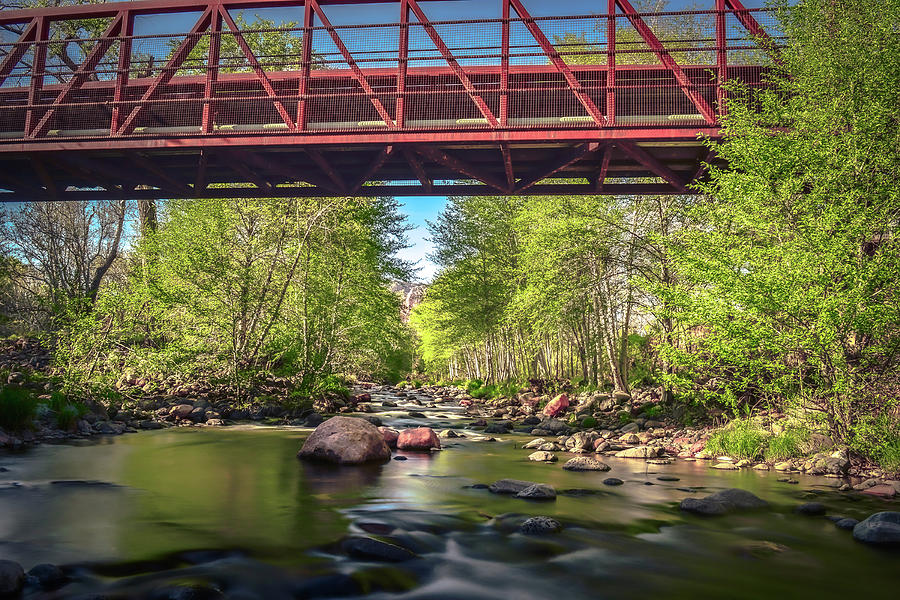 Oak Creek Bridge Photograph by Heber Lopez