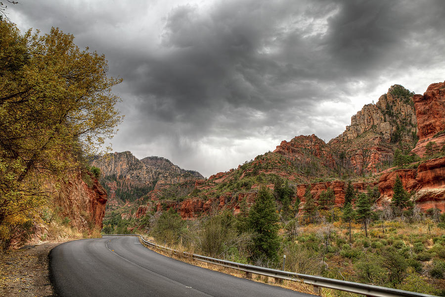 Oak Creek Canyon Road Photograph by Vero Sexton | Fine Art America