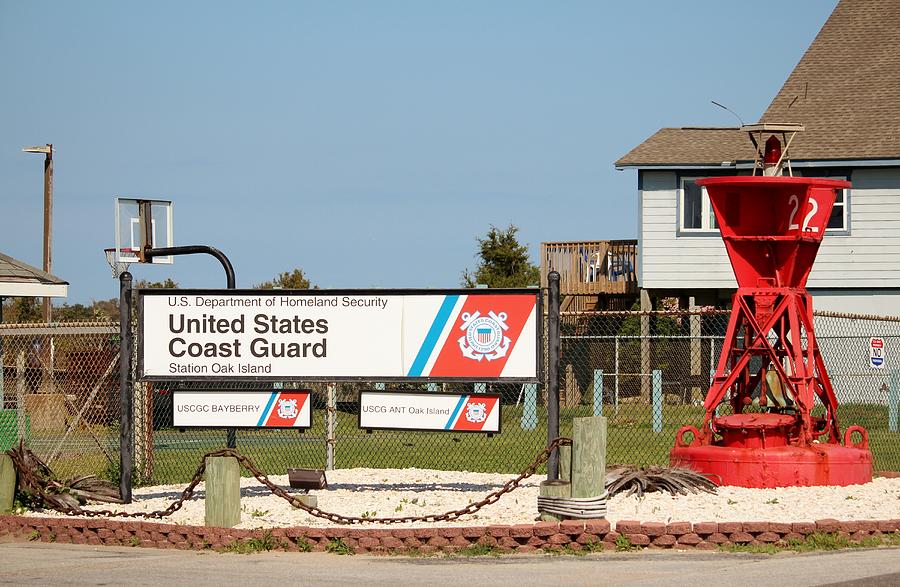 Oak Island US Coast Guard Station  Photograph by Cynthia Guinn